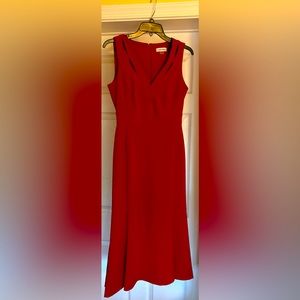 RED CALVIN KLEIN DRESS size 2